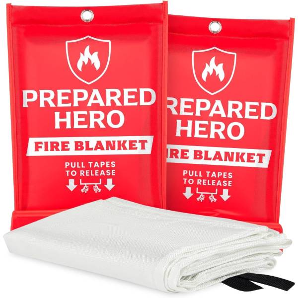 Prepared Hero Emergency Fire Blanket
